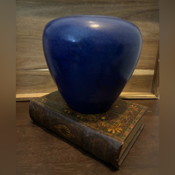 Leslie Les Mitchell’s Signed Raku Studio Pottery 8” - Picture 5 of 14